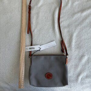 Dooney and Bourke Grey Crossbody Pouchette BNWT